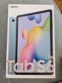 Samsung Galaxy Tab S6 Lite 2022 Edition,Angora Blue+Hülle mit Bluetooth-Tastatur