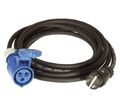 Adapter Schuko Stecker auf CEE Kupplung 230V 3-polig 16A Caravan Camping IP44