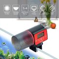 Digital LCD Futterautomat Fishfeeder Mit Timer für Aquarium Tank Teich Fisch