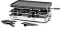 Rommelsbacher Raclette 8er RC 1400 Edelstahl Raclette Raclette