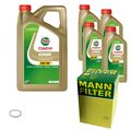 MANN-FILTER Ölfilter 9 L Castrol EDGE 5W-30 LL Titanium für Porsche Macan GTS