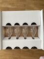 4 x Taittinger Reims Champagner Glas Stielglas Kelch 16 cl Frankreich