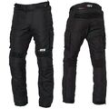 Motorradhose mit Protektoren Herren Textil Motorrad Jacke Roller Gr. S - 5XL