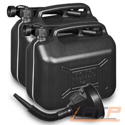 BENZINKANISTER 2x 10 LITER DIESEL KRAFTSTOFFKANISTER BENZIN KRAFTSTOFF +TRICHTERDie Nr.1* für Autoteile: Top-Preis-Leistungs-Verhältnis