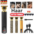 Kabellose Trimmer Set Clipper Haarschneidemaschine Profi Bart Rasierer Akku USB