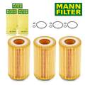 3X ORIGINAL MANN FILTER ÖLFILTER FÜR MERCEDES-BENZ C-KLASSE VITO INFINITI JEEP