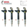 4xEINSPRITZDÜSE INJEKTOR DENSO FORD TRANSIT 2.2 TDCI PEUGEOT BOXER 6C1Q-9K546-AC