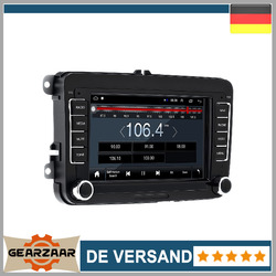 DAB+ 7" Autoradio Android 12 Carplay GPS Navi Für VW Touran GOLF 5 6 DE