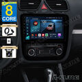 DAB+ 8-Core 4+64GB Carplay Android Autoradio KAM Navi Für VW Scirocco 2008-2017