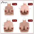 C D E G Cup Silicone Breast Forms Fake Tits Enhancer for Crossdresser Drag Queen
