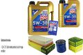 INSPEKTIONSKIT FILTER LIQUI MOLY ÖL 6L 5W-30 für Peugeot 406 Break 8E/F 2.0 16V