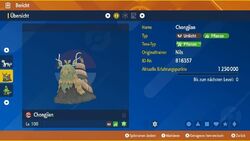 Chongjian / Lv.100 / Max. IV / Pokémon Karmesin & Purpur + Item Nach Wahl