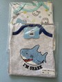 2-er Set  Babybody, Gr.:68 , blau , Bär und Wal,  kurzarm,  NEU&OVP