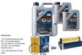 BOSCH Inspektionspake 7 L LIQUI MOLY Top Tec 4600 5W-30 für Mercedes E-Klasse