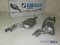 IMASAF Auspuff Set ab Kat für Mercedes E-Klasse E 320 W210 1995-1997|MSD+Endtopf