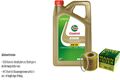 INSPEKTIONSKIT FILTER CASTROL 5L ÖL 5W30 für VW Polo 9N_ 1.2 12V