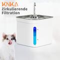 2.2L Trinkbrunnen für Katze Automatische wasserbrunnen Leise Katzen Trinkbrunnen