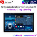 13.1" Autoradio Android13 Carplay GPS Für Mercedes Benz Smart Forfour Fortwo 453