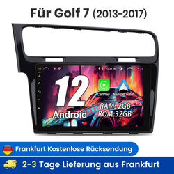 10''Android 12 Autoradio Carplay Für Golf 7 2013-2017 GPS Navi WIFI BT SWC DAB+