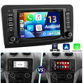 2+32G Carplay Autoradio Android 13 für Benz ML/GL Klasse W164 X164 GPS WIFI +KAM