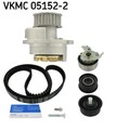 Wasserpumpe + Zahnriemen Satz für Opel Zafira A Astra 1998-2005 SKF Vkmc05152-2