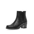 Gabor Comfort Schuhe Damen Chelsea Boots Leder Reißverschluss Komfort