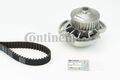 CONTINENTAL CTAM Wasserpumpe + Zahnriemensatz CT629WP1 für SEAT VW