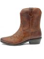 Zign Studio LEATHER - Cowboy-/Bikerstiefelette Braun Damenschuhe Neu GR - 42