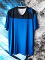 Adidas T-Shirt Herren Techfit Logo blau Gr. XXL