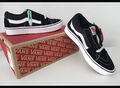 Vans Comfycush Sk8 Low Black White Größe 36 36,5 weiß schwarz VN0A4UVCVNE1