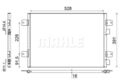 Kondensator Klimaanlage MAHLE für RENAULT SCENIC I Großraumlimousine