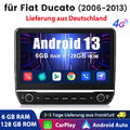 6+128GB Android13 Autoradio Carplay Für Fiat Ducato Peugeot Boxer Citroen Jumper