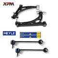 2x QUERLENKER + TRAGGELENK + 2x ORIGINAL MEYLE HD KOPPELSTANGE FÜR SEAT AUDI VW