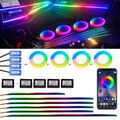 Auto RGB LED Lichtleiste Ambientebeleuchtung Innenr Symphony Acrylic Kit DE