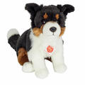 Teddy Hermann Border Collie Kuscheltier Stofftier Hund Plüsch Tri-color 30 cm