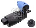 Waschwasserpumpe Scheibenreinigung FEBI BILSTEIN 10275 für OPEL ASTRA CORSA FORD