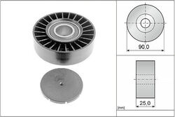 INA 532 0169 10 Umlenkrolle Führungsrolle Keilrippenriemen für VW CORRADO 70B