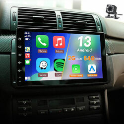 KAM 2+64G Android 13 BT Für BMW 3er E46 M3 Rover 75 MGZT Apple Carplay Autoradio