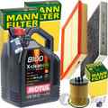 MANN INSPEKTIONSPAKET+5L MOTUL EFE 5W30 ÖL passend für OPEL ASTRA G BIS 19MA9234