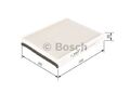 BOSCH 1 987 435 018 Innenraumfilter Filter Pollenfilter für FORD VOLVO