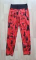 Sportleggings, Sporttights von H&M , rot-schwarz, Gr. XS (entspricht ca. Gr.152)