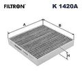 Filtron Innenraumfilter K1420A für KIA Picanto III JA 1.0 1.2 1.3 2017->