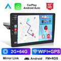 10.1 Zoll 2G+64G Android 13.0 Autoradio 1 DIN Carplay GPS NAVI WiFi FM RDS BT