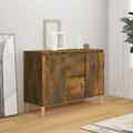 Sideboard Räuchereiche 103,5x35x70 cm Holzwerkstoff