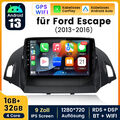 Autoradio Für Ford Kuga 2013-2016 Escape Android 13 GPS Navi WIFI BT 1+32GB DAB+