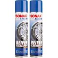 Reifenglanzspray Wet Look SONAX XTREME Reifenglanz 2 x 400 ml