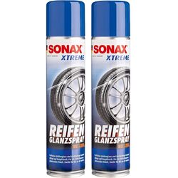 Reifenglanzspray Wet Look SONAX XTREME Reifenglanz 2 x 400 ml