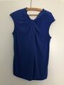 Schöne und elegante Bluse Esprit Gr. 38 /M Ärmellos in Royalblau - Damen