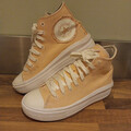 Converse Chuck Taylor All Star Move Plateau Sneaker Gr. UK7 Pink Peach Farbe