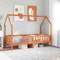 Kinderbett Hausbett Spielbett Holzbett Bett Bettgestell Lattenrost Kiefer vidaXL